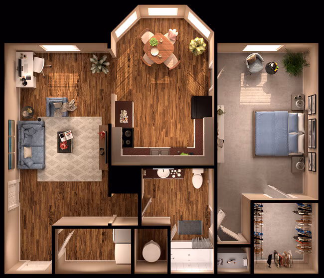 Unit 1610 2123 floor plan
